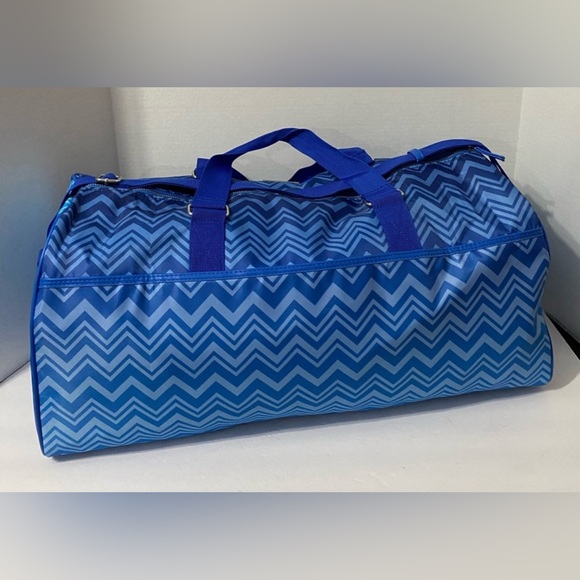 Missoni perfumes weekender bag blue New with dustbag - Picture 2 of 8